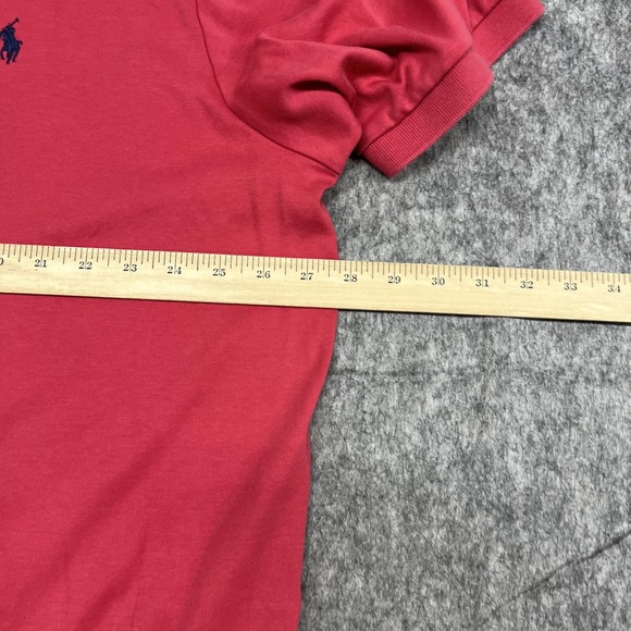 Polo Ralph Lauren Polo Shirt Mens 2XB Salmon Classic Fit Pony Golf Casual Preppy - Picture 10 of 13